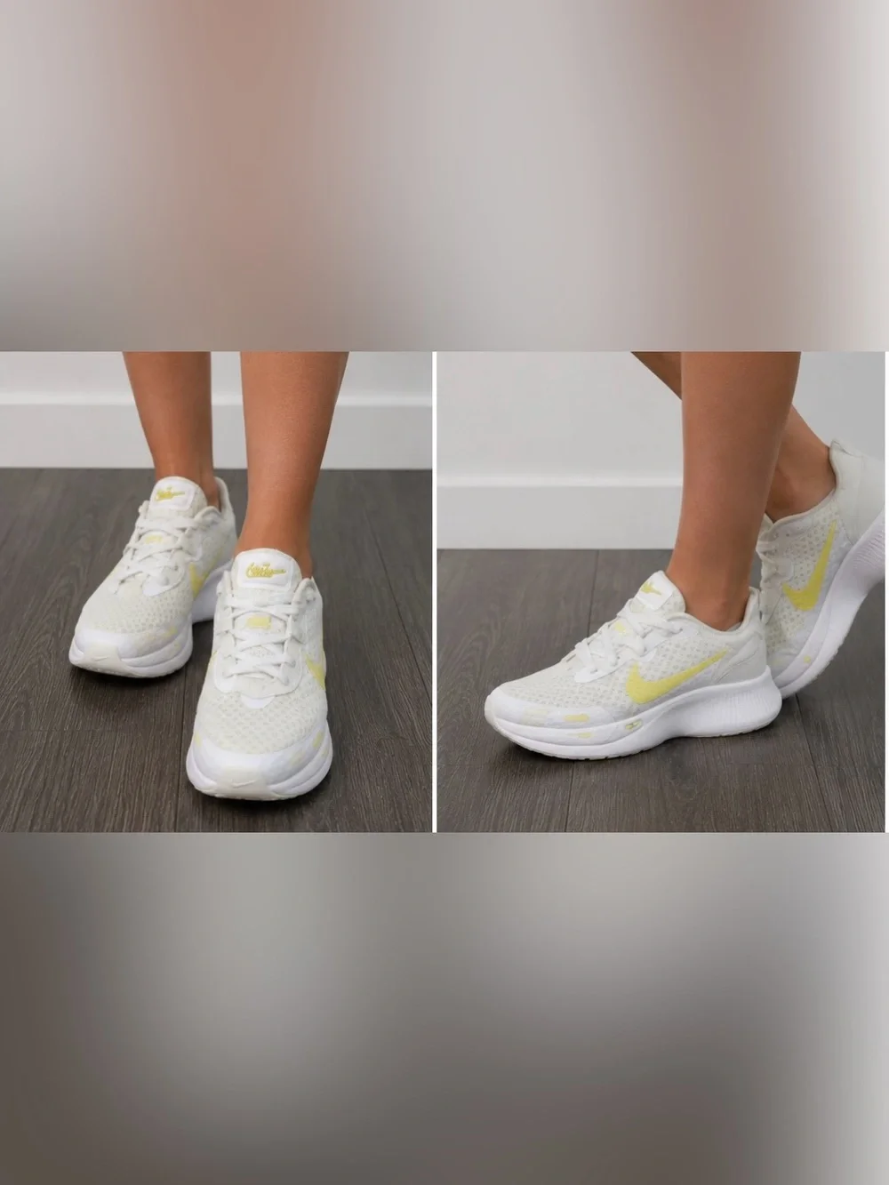Nike In-Season TR 11 Training Shoes Cream Yellow Sneakers Women’s 10
